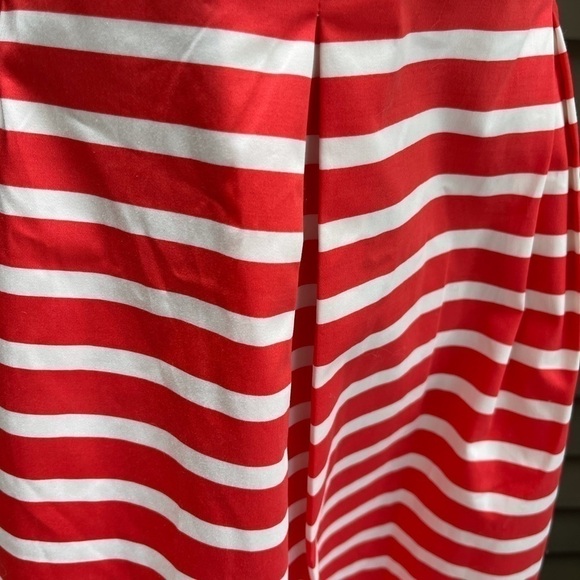 GAP Vintage 2013 Red Stripe Strapless Dress M - Picture 9 of 10
